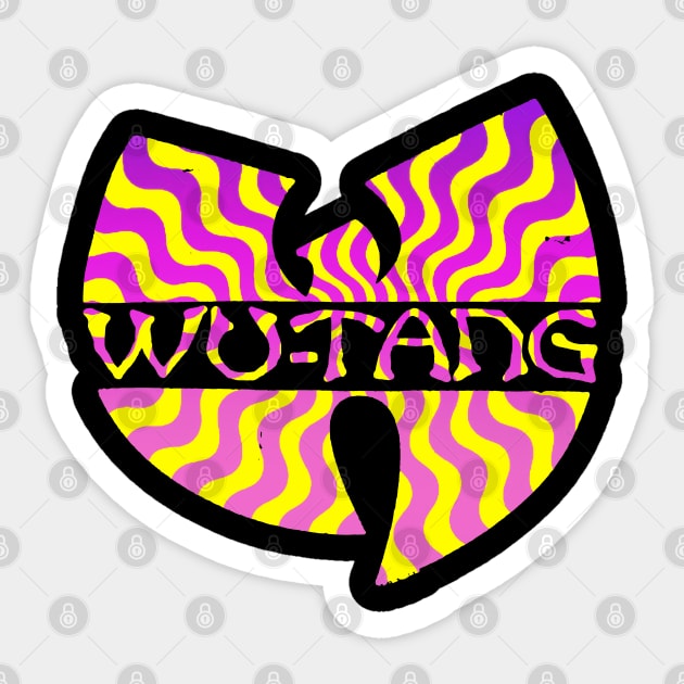 Wutang with Sunshine Sticker by DONIEART